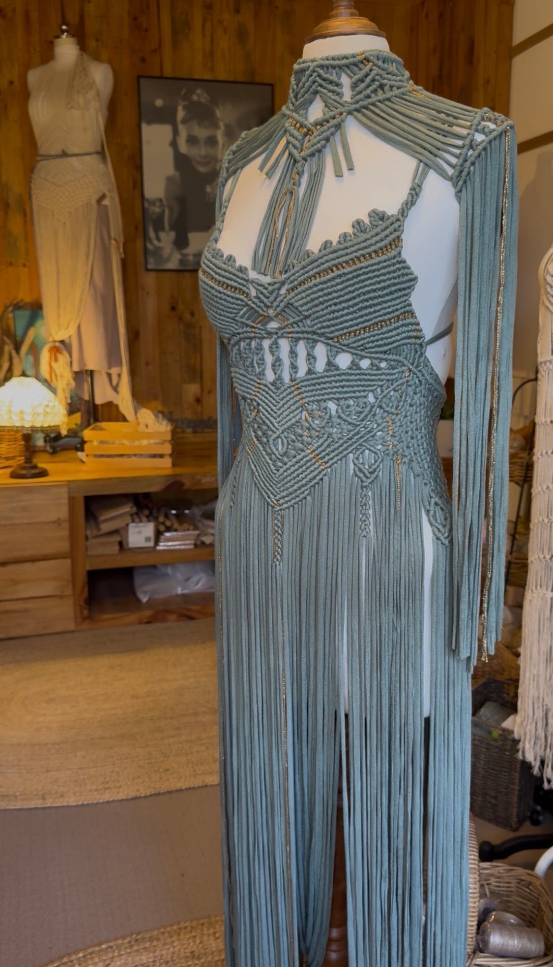 Handmade Macrame Shoulder Piece