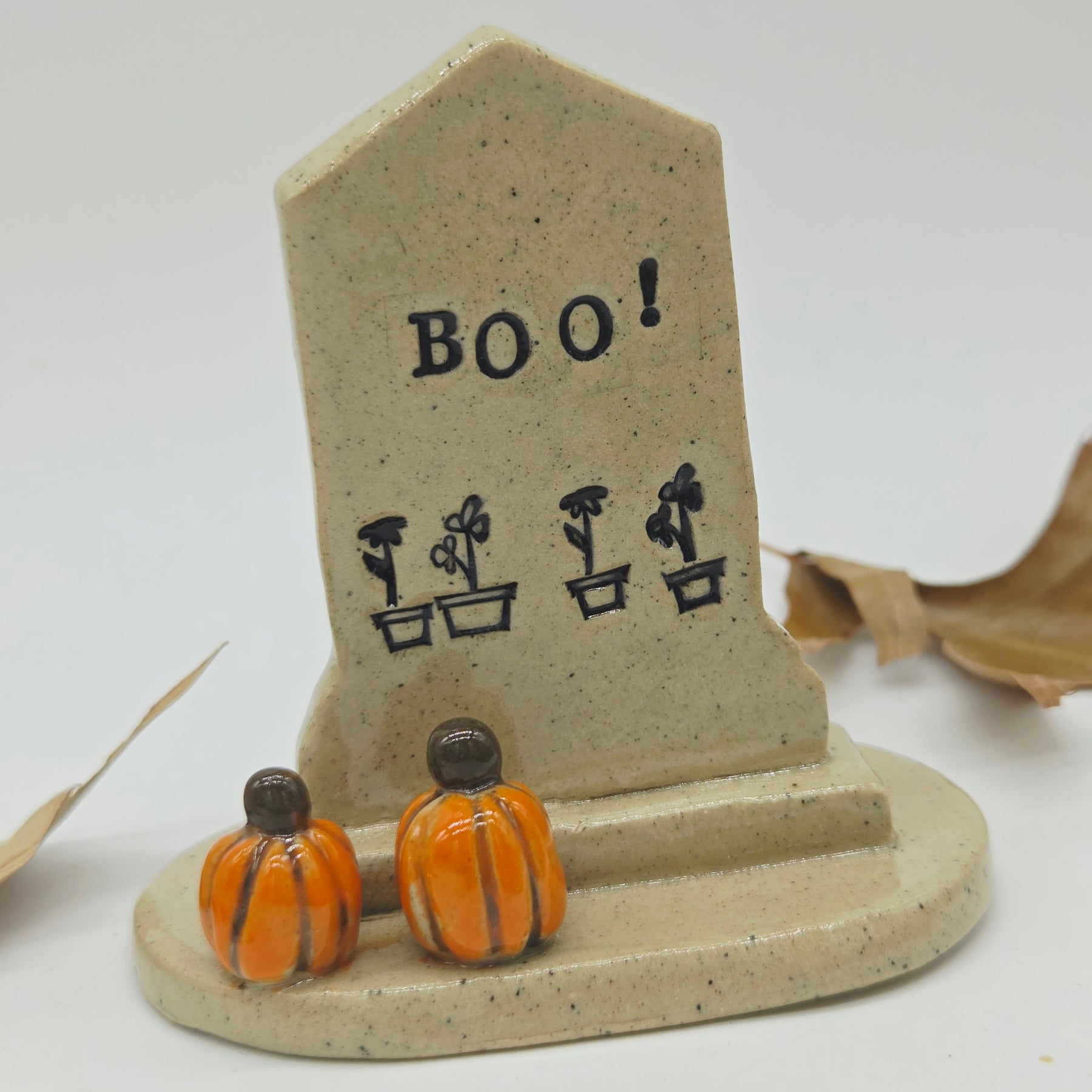 Spooky Ceramic Toombstone