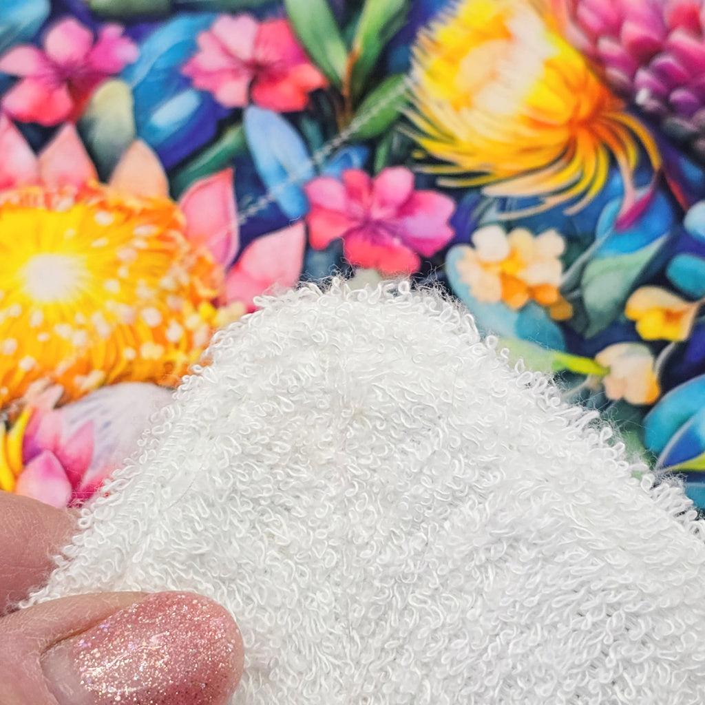 Australian Native wildflower Design Wash Cloth Gift Sets