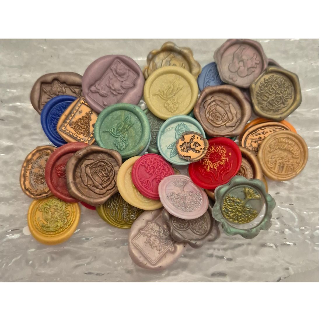 Handmade Wax Seals | Handmade With Love | Thank You | Christmas | Tree of Life | Made with Love