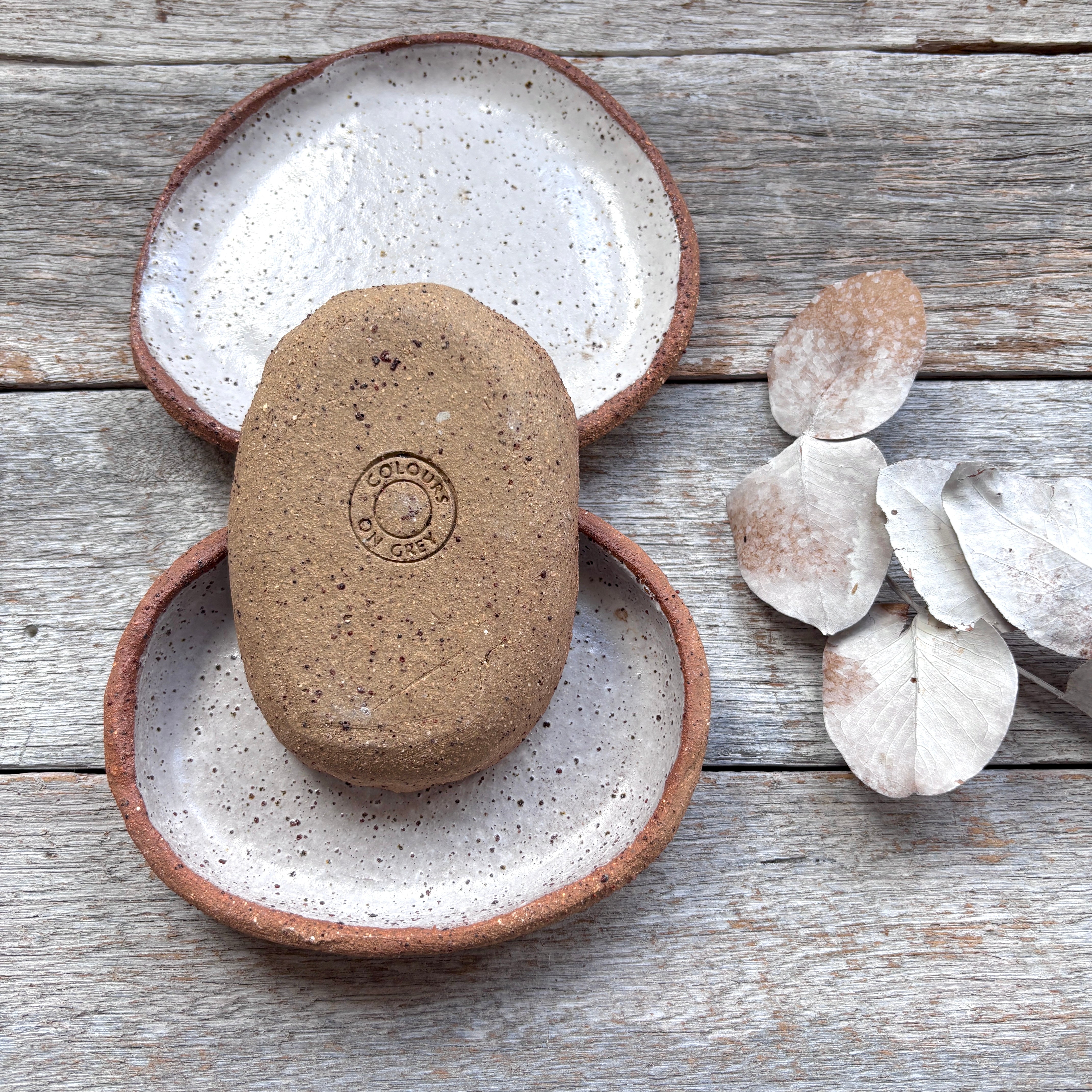 Rustic Ceramic Dishes | Set of 3 | SPRING SALE BUNDLE