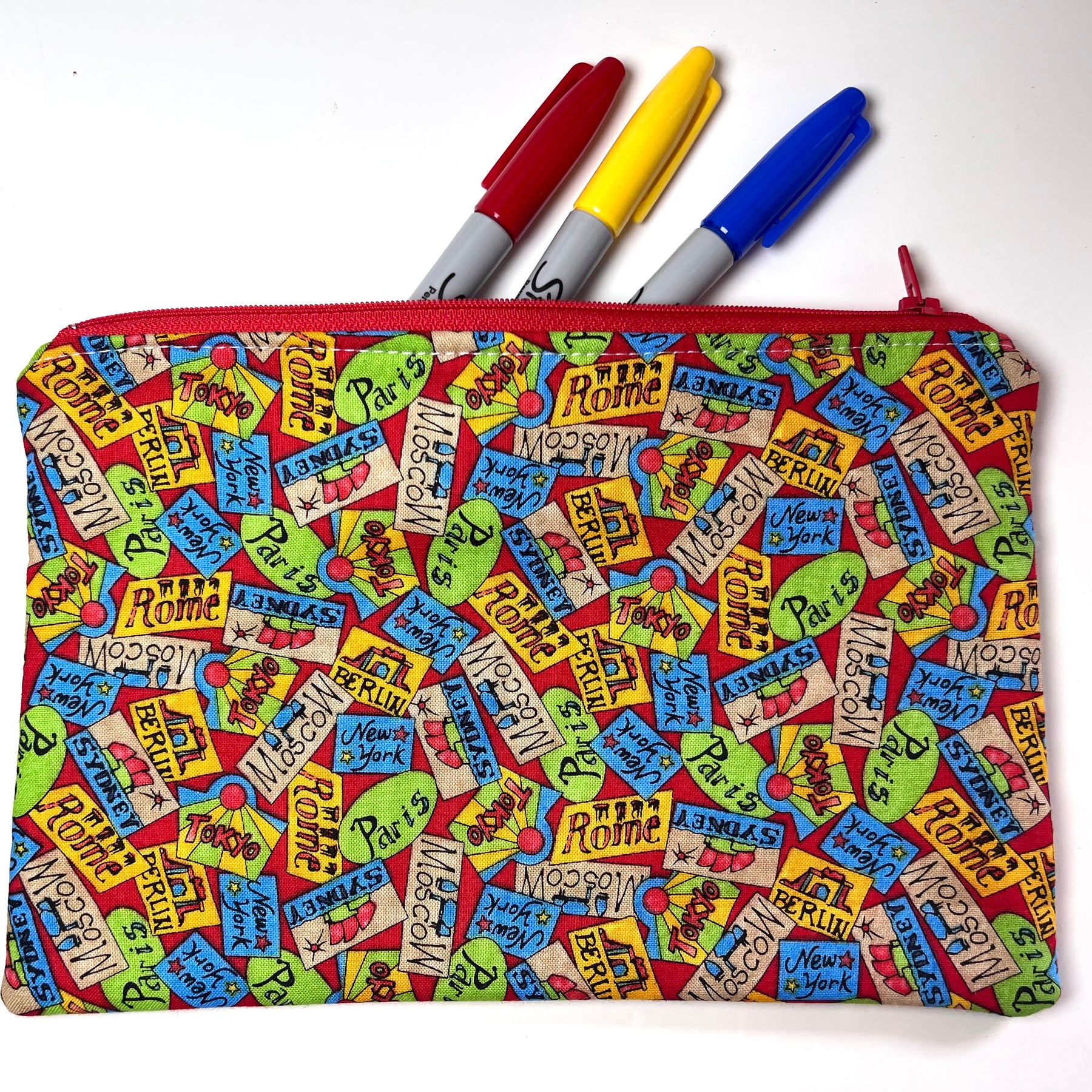Travel pencil case