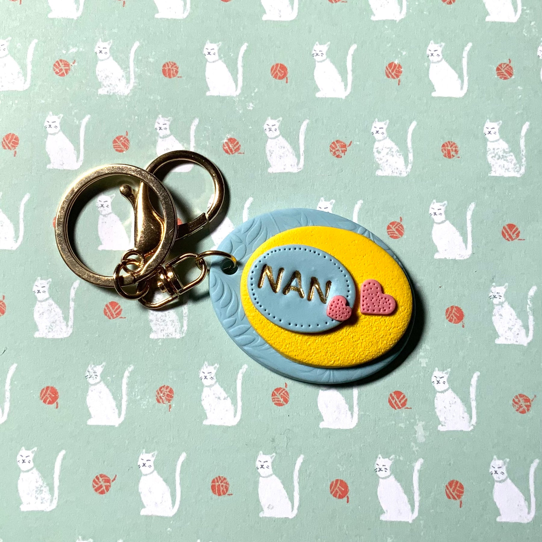 Not-So-Basic Basics | Keyrings For Her | Handmade Polymer Clay