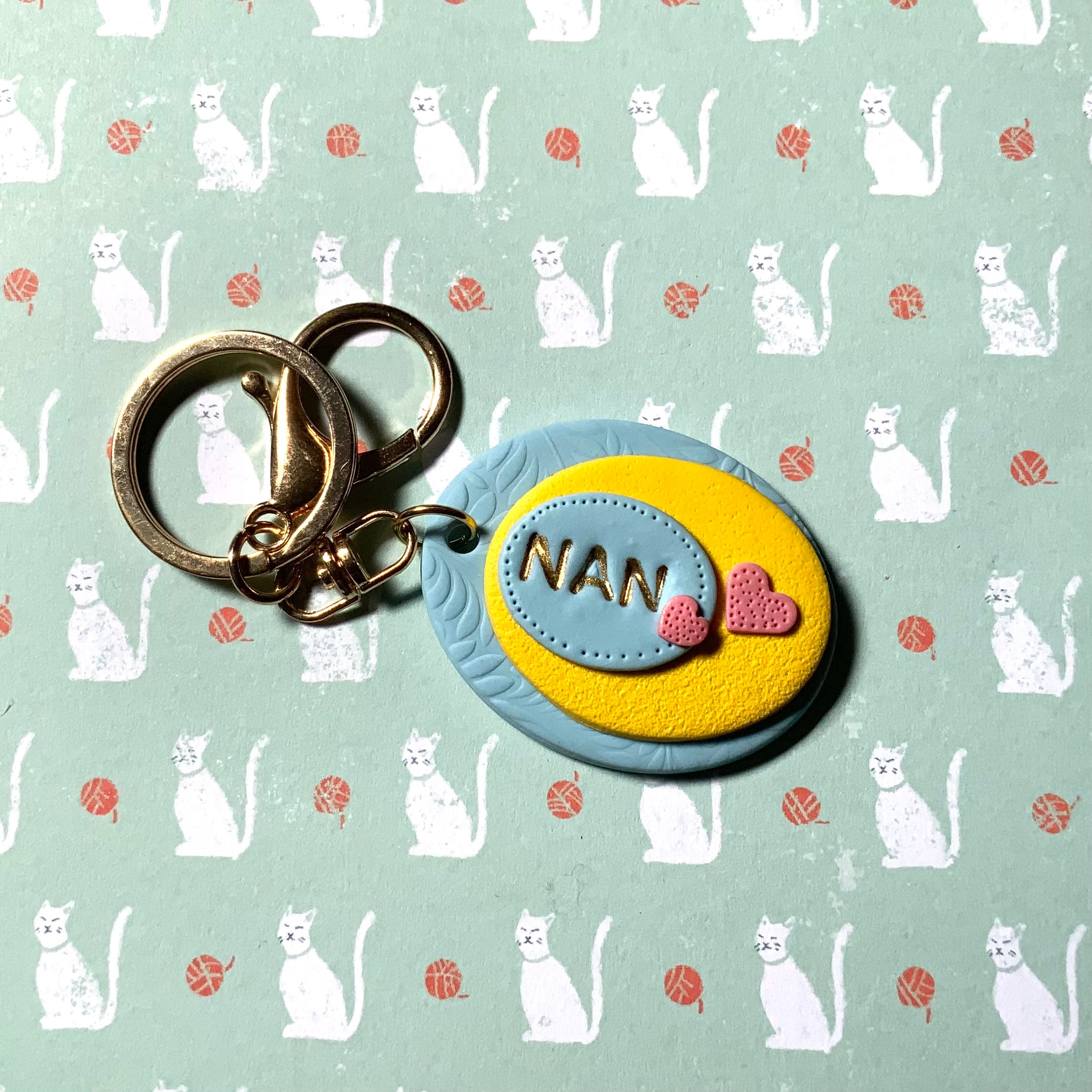 Not-So-Basic Basics | Keyrings For Her | Handmade Polymer Clay