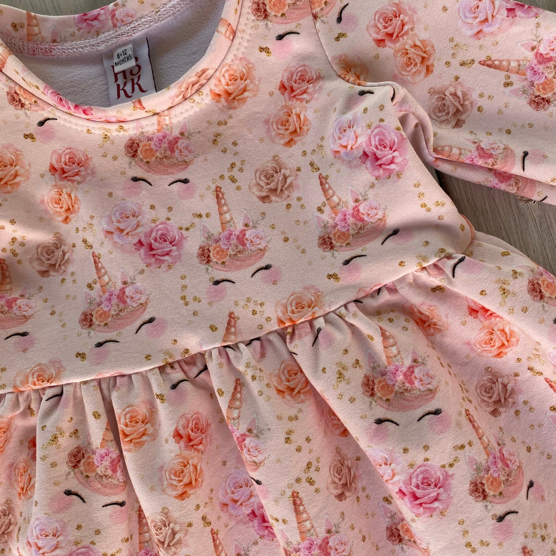 Babies unicorn dress size 0