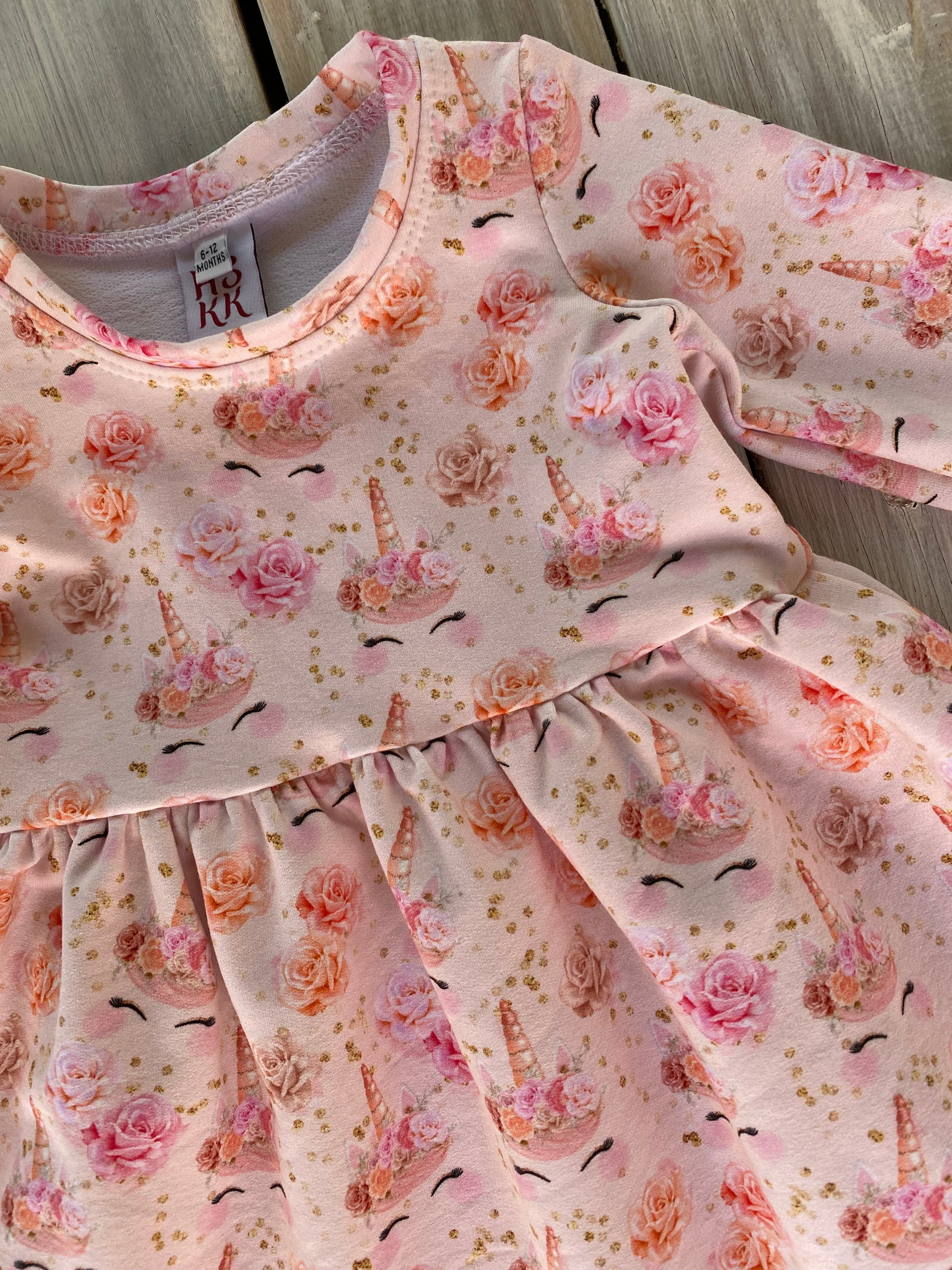 Babies unicorn dress size 0