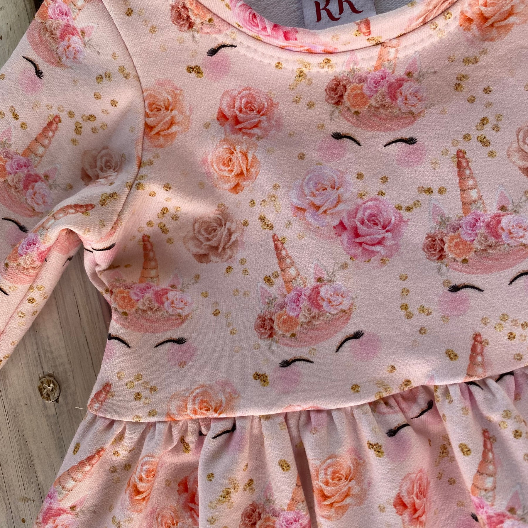 Babies unicorn dress size 0