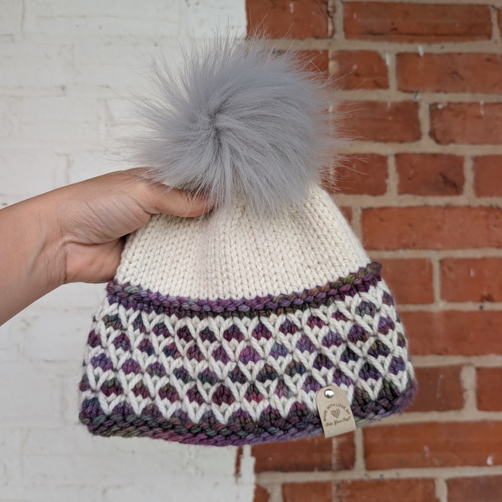 Chunky Diamonds Beanie