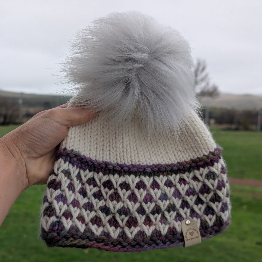 Chunky Diamonds Beanie