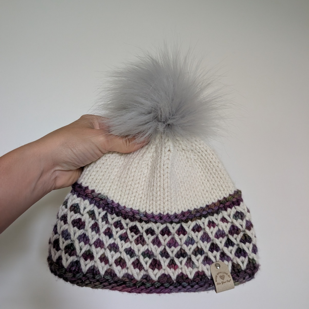 Chunky Diamonds Beanie