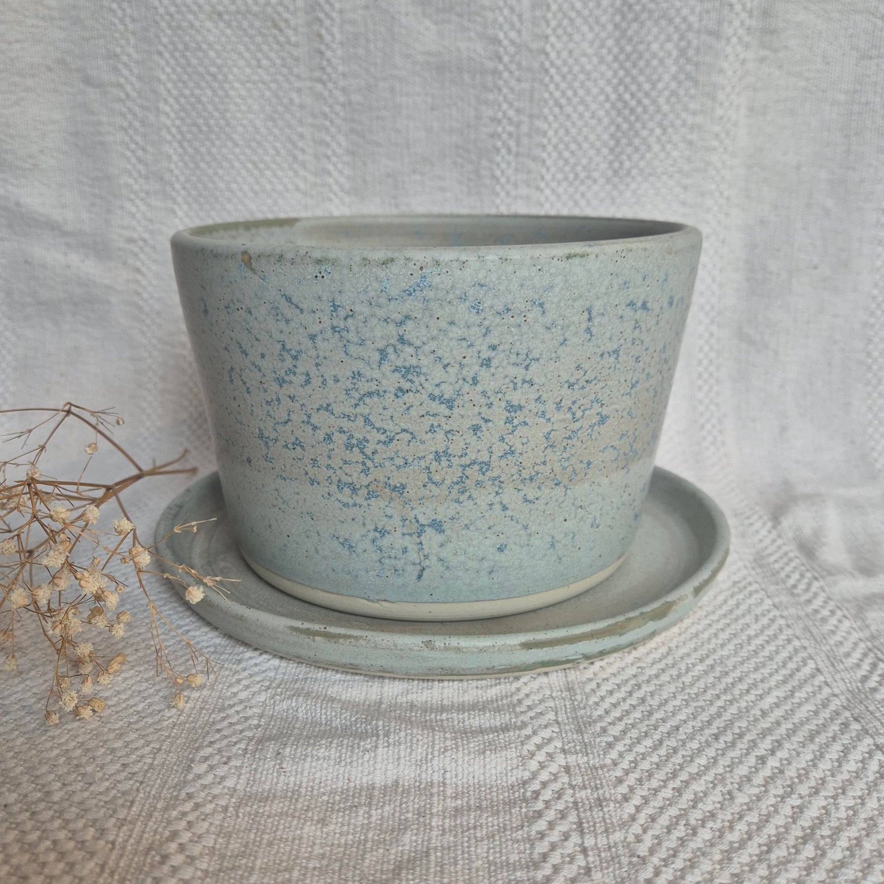 Electric Blue Pot Planter