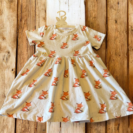 LITTLE MISS FOX DRESS