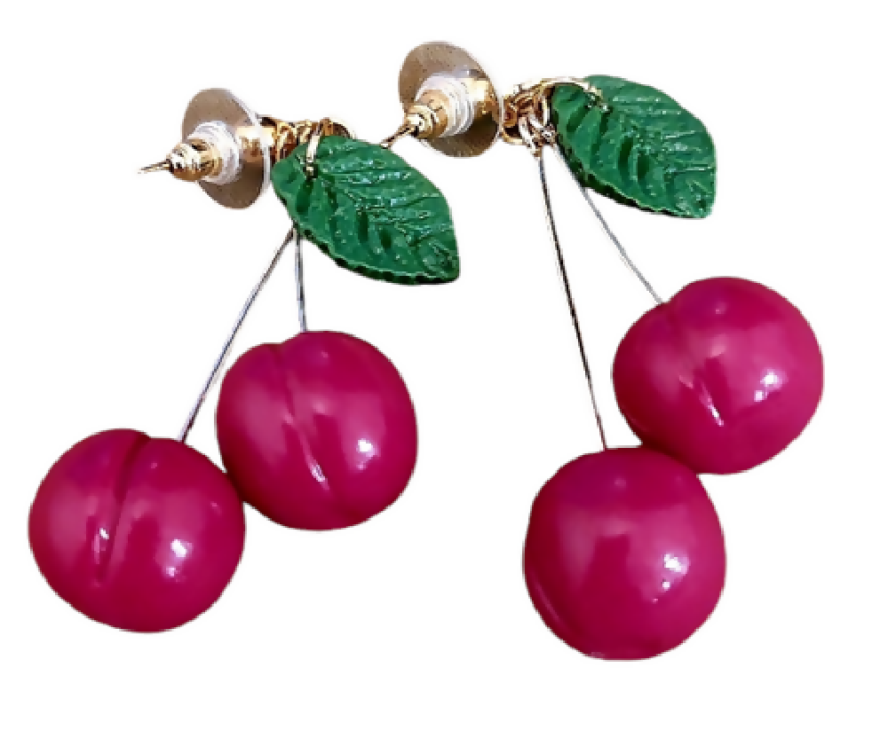 Sassy Cherry Dangles 2