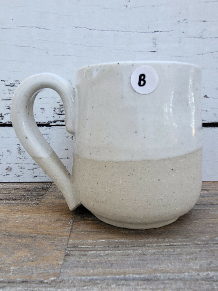 White Ceramic Handmade Mug