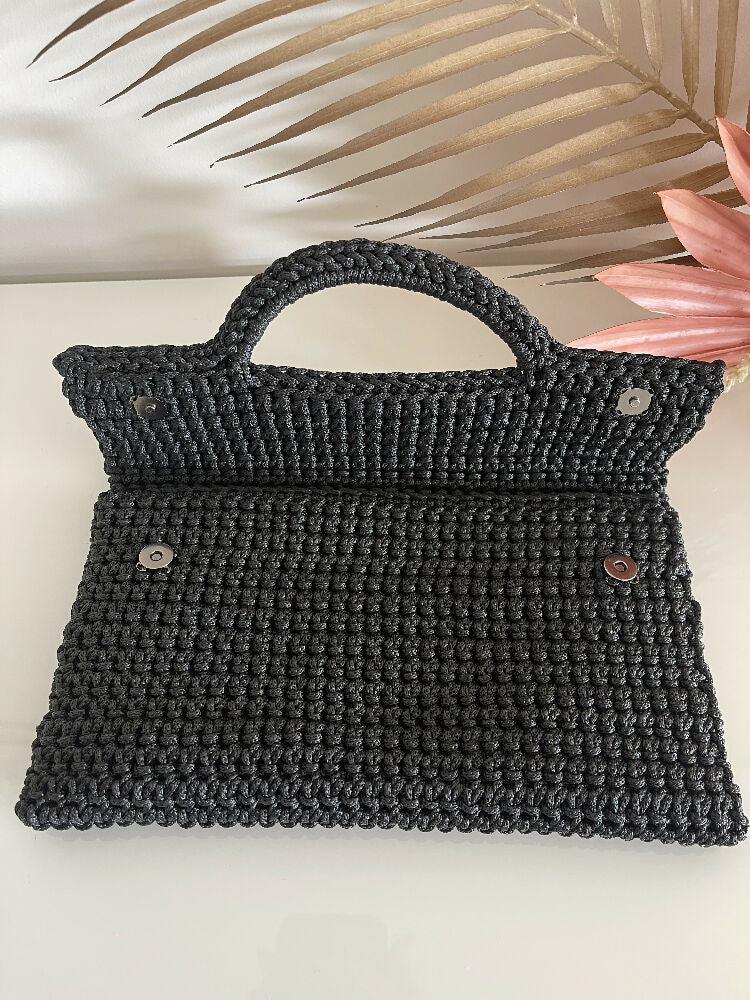 Handmade Black Clutch