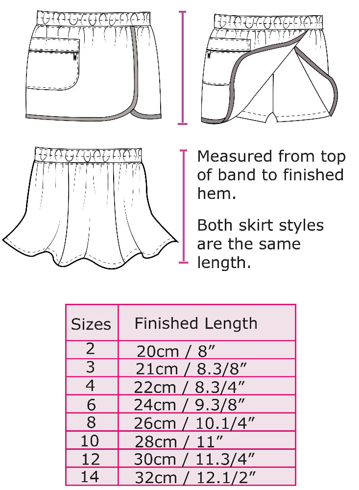 Sketchs finished length