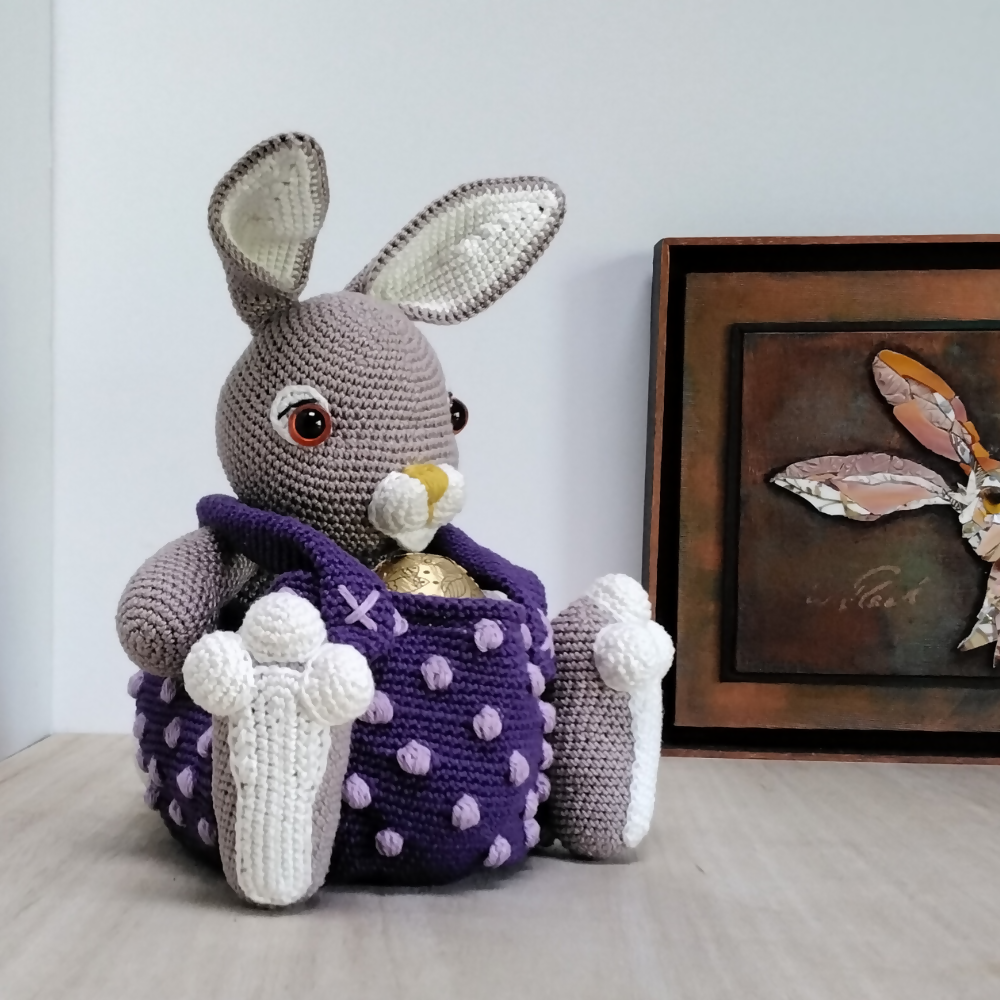 Purple-Easter-Bunny-Basket-almost-right-Australian-made-watch-the-birdy-crochet