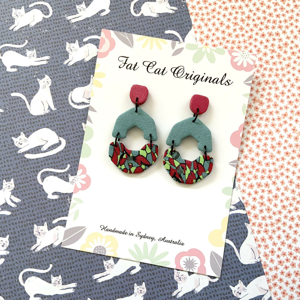 Earrings: Audra Statement Earrings