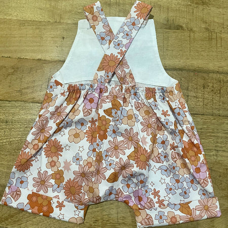 Autumn Flowers Overalls/Rompers