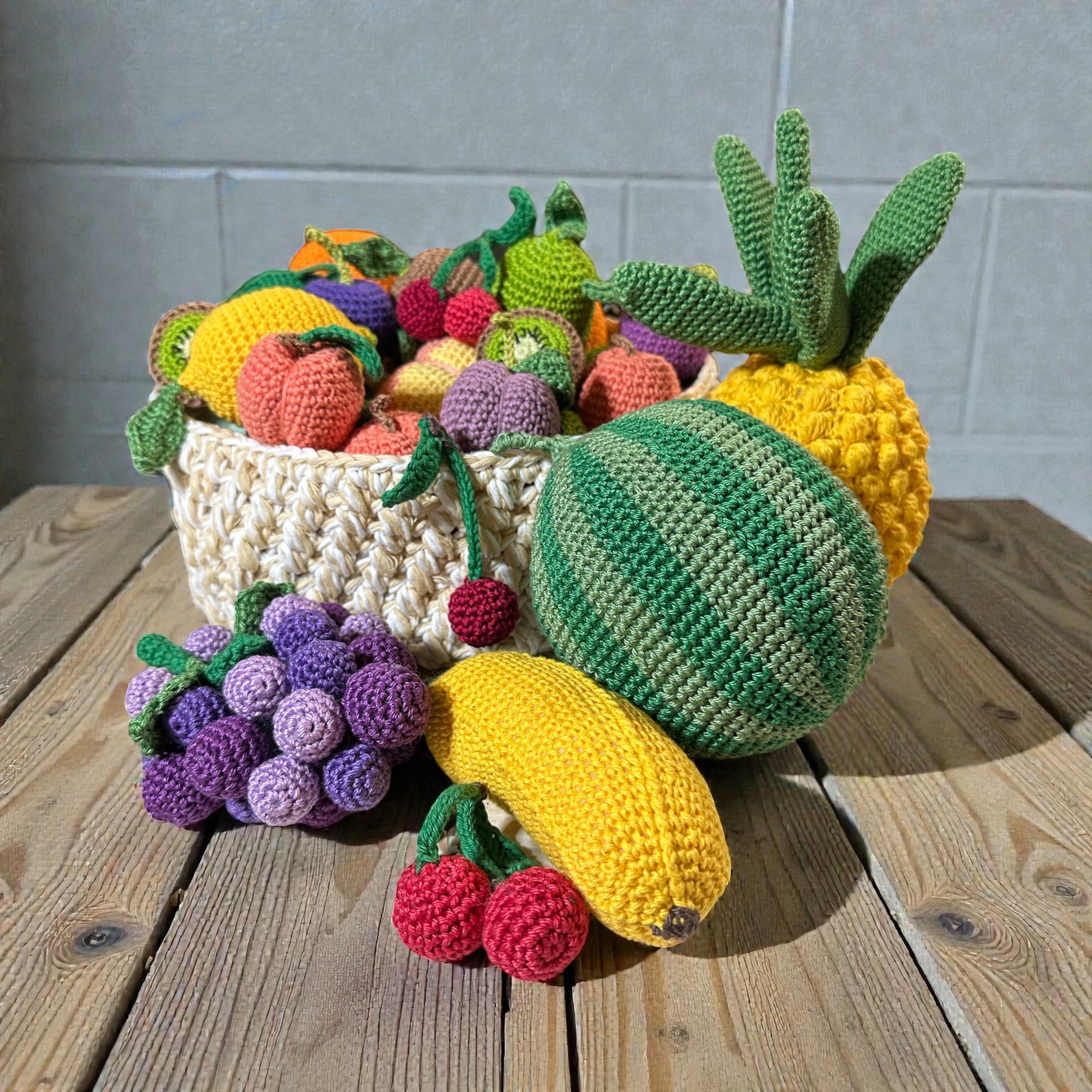 Crochet Play Fruit or Display