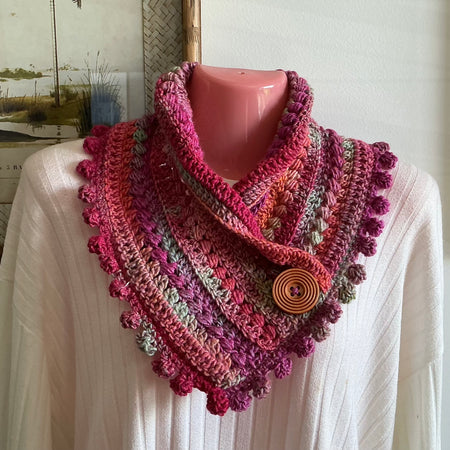 Neckwarmers, Scarf, Cowl - Acrylic Cowl