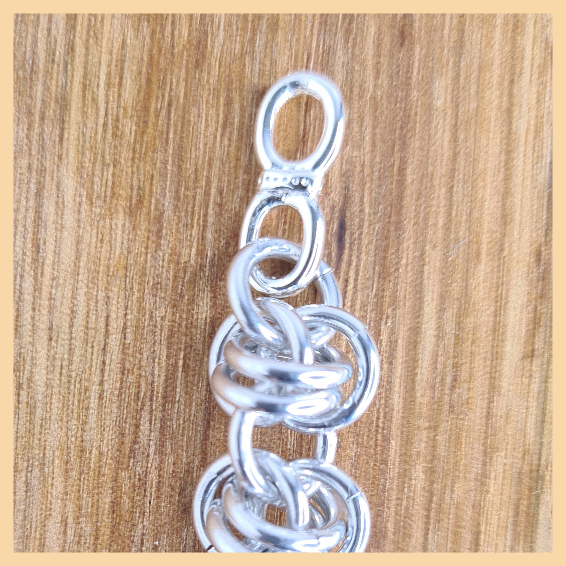 Chainmaille Barrel Weave Bracelet