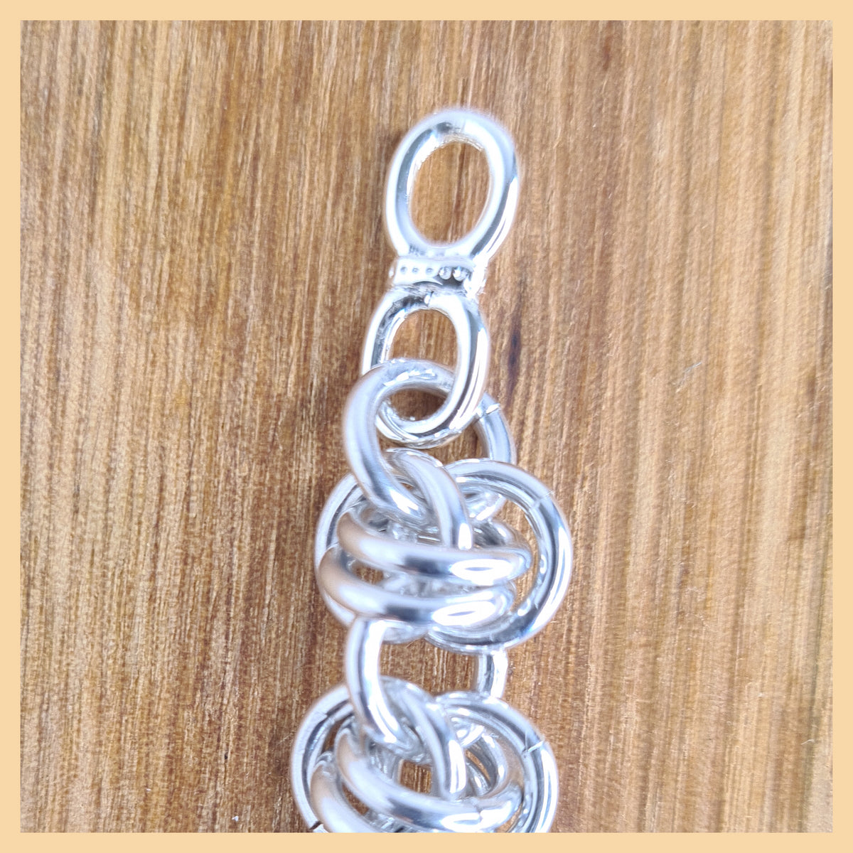 Chainmaille Barrel Weave Bracelet