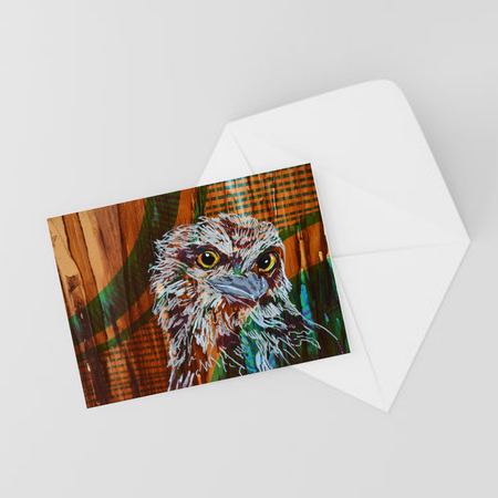 Tawny Frog-mouth | Greeting Cards | Australian Native Birds