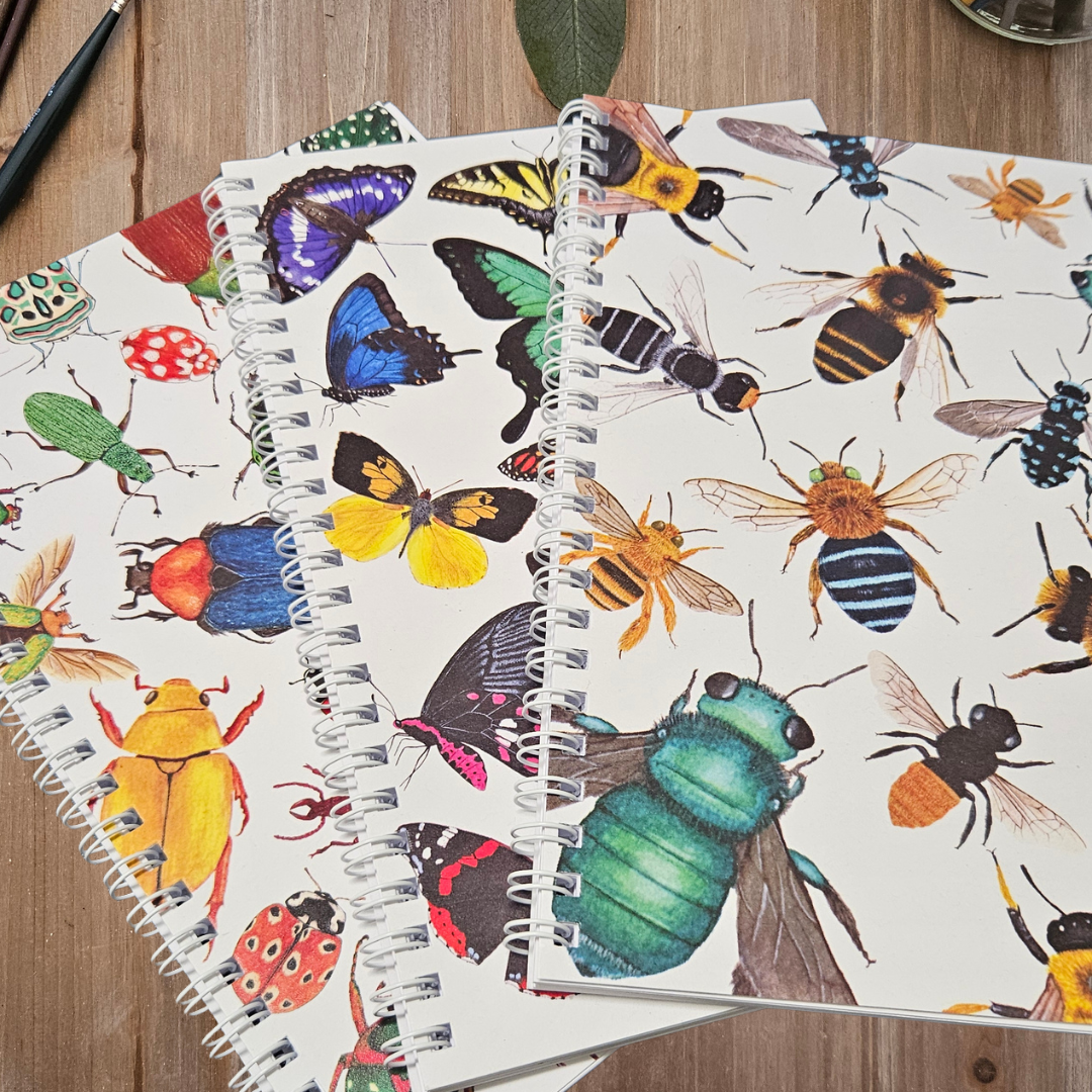Watercolour Notebooks - Insects