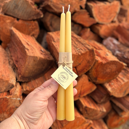Tall Taper Beeswax Candles