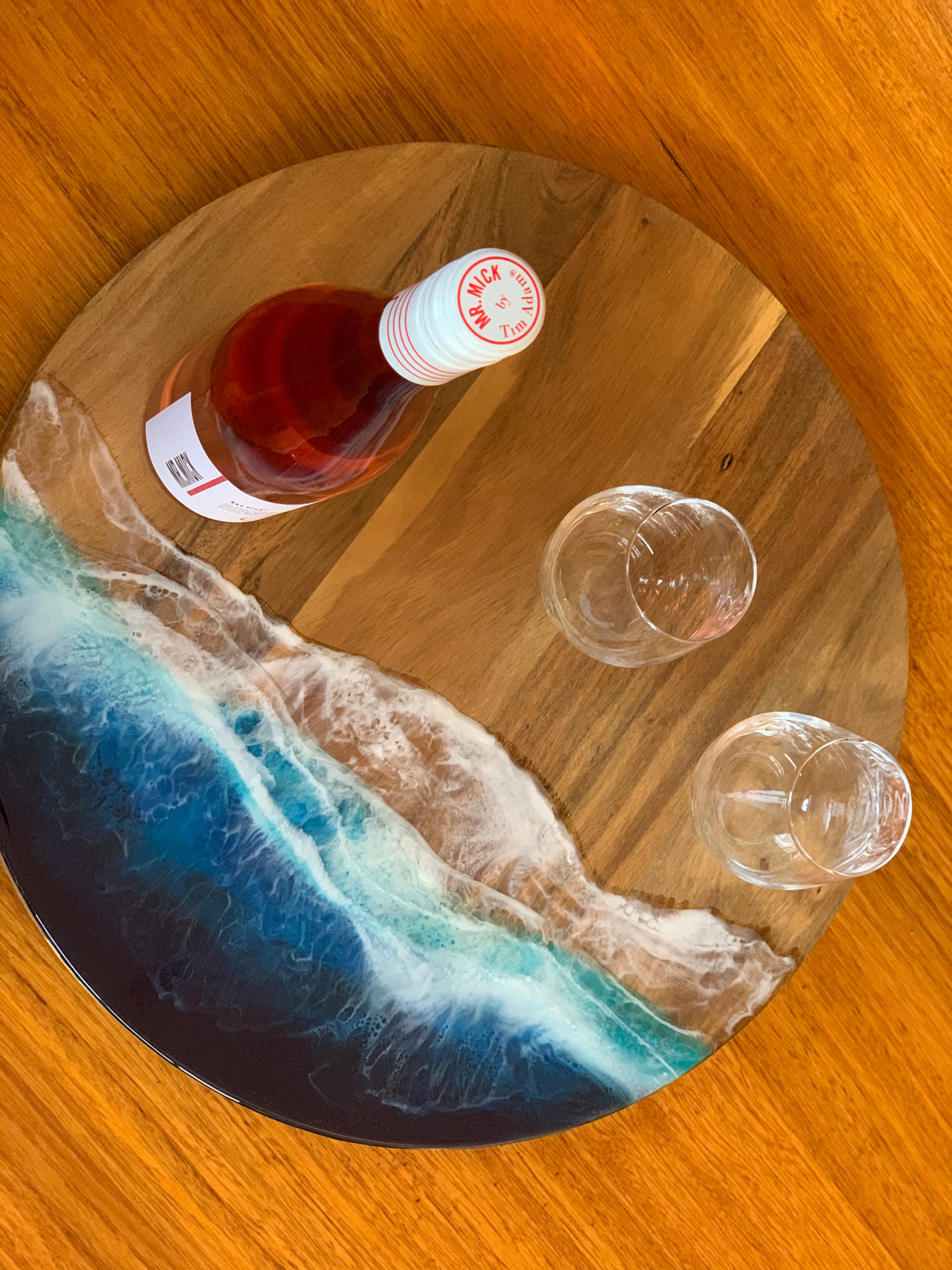 Lazy Susan | charcuterie board | round platter | kitchen decor | homewares | home decor