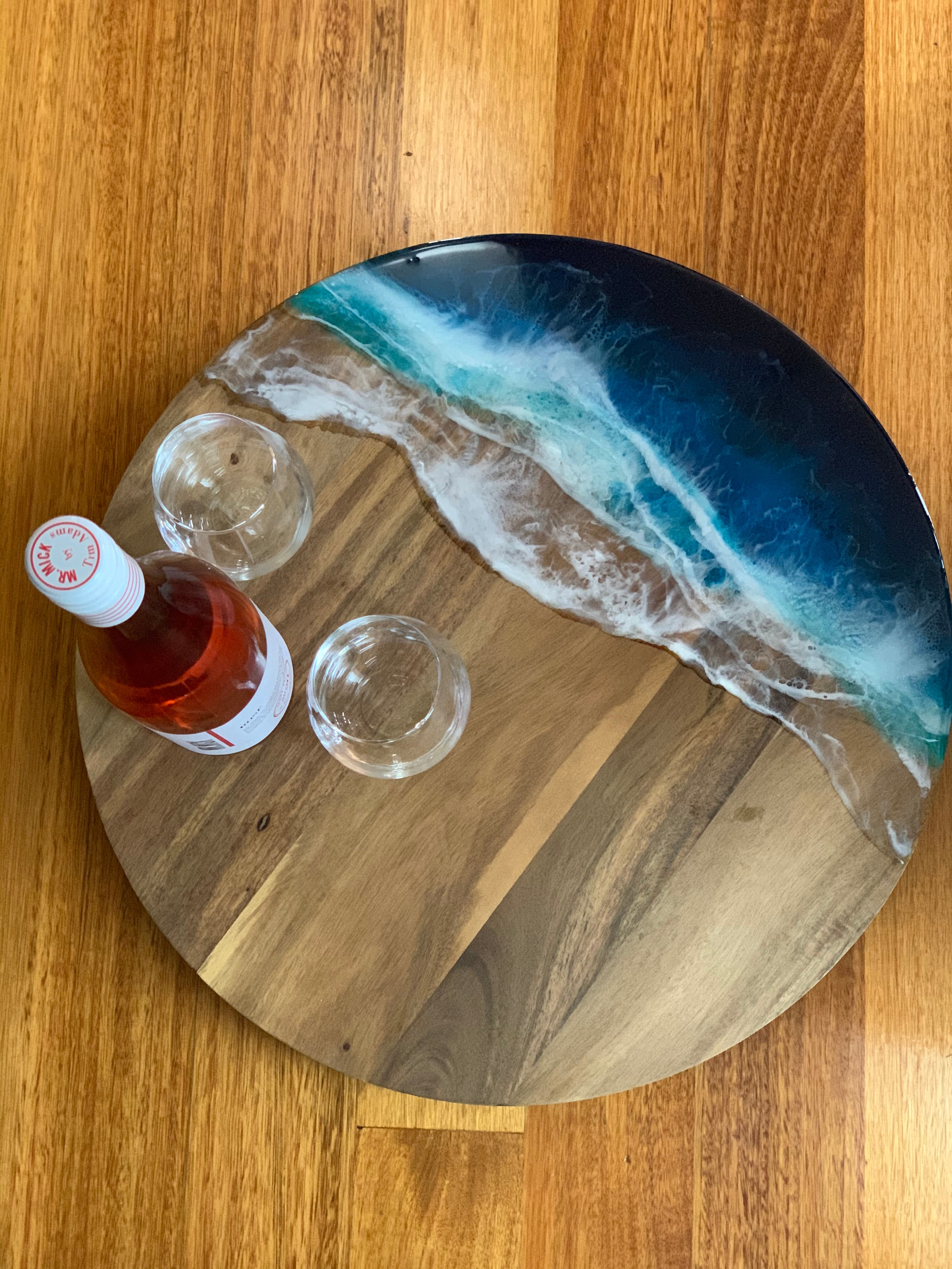 Lazy Susan | charcuterie board | round platter | kitchen decor | homewares | home decor