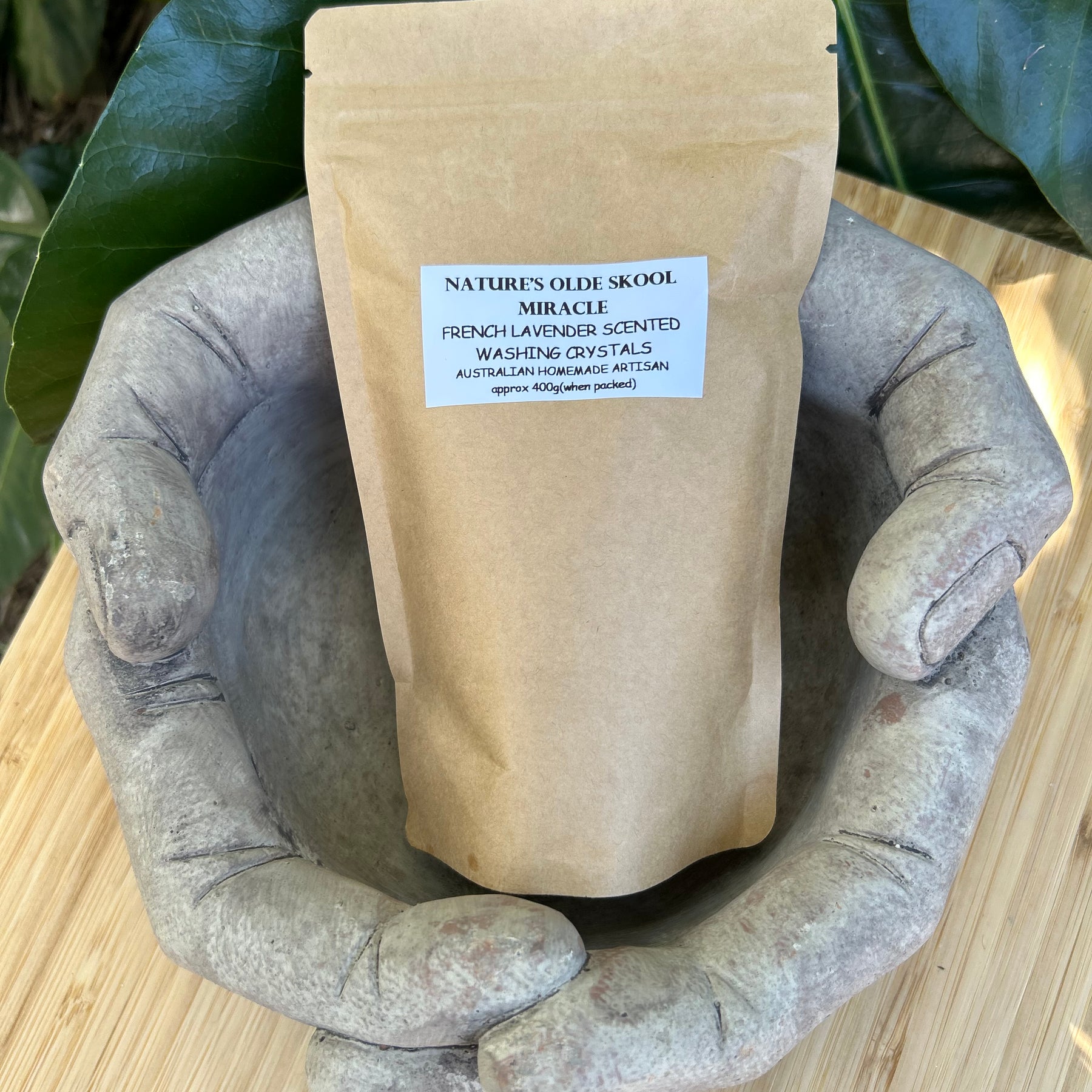 Handmade Washing Crystals | French Lavender Fragrance | Natural Fabric Softener Alternative