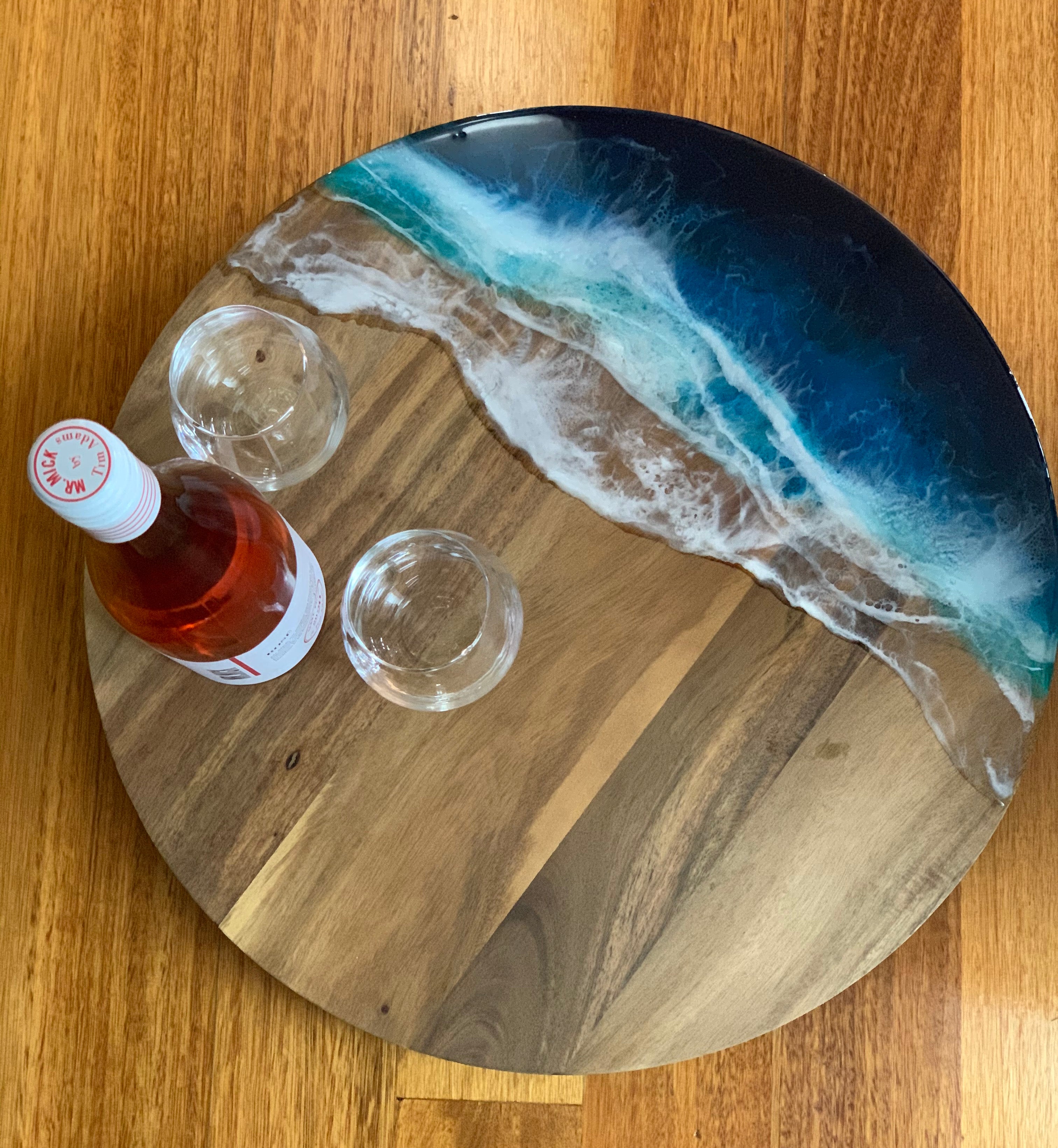 Lazy Susan | charcuterie board | round platter | kitchen decor | homewares | home decor