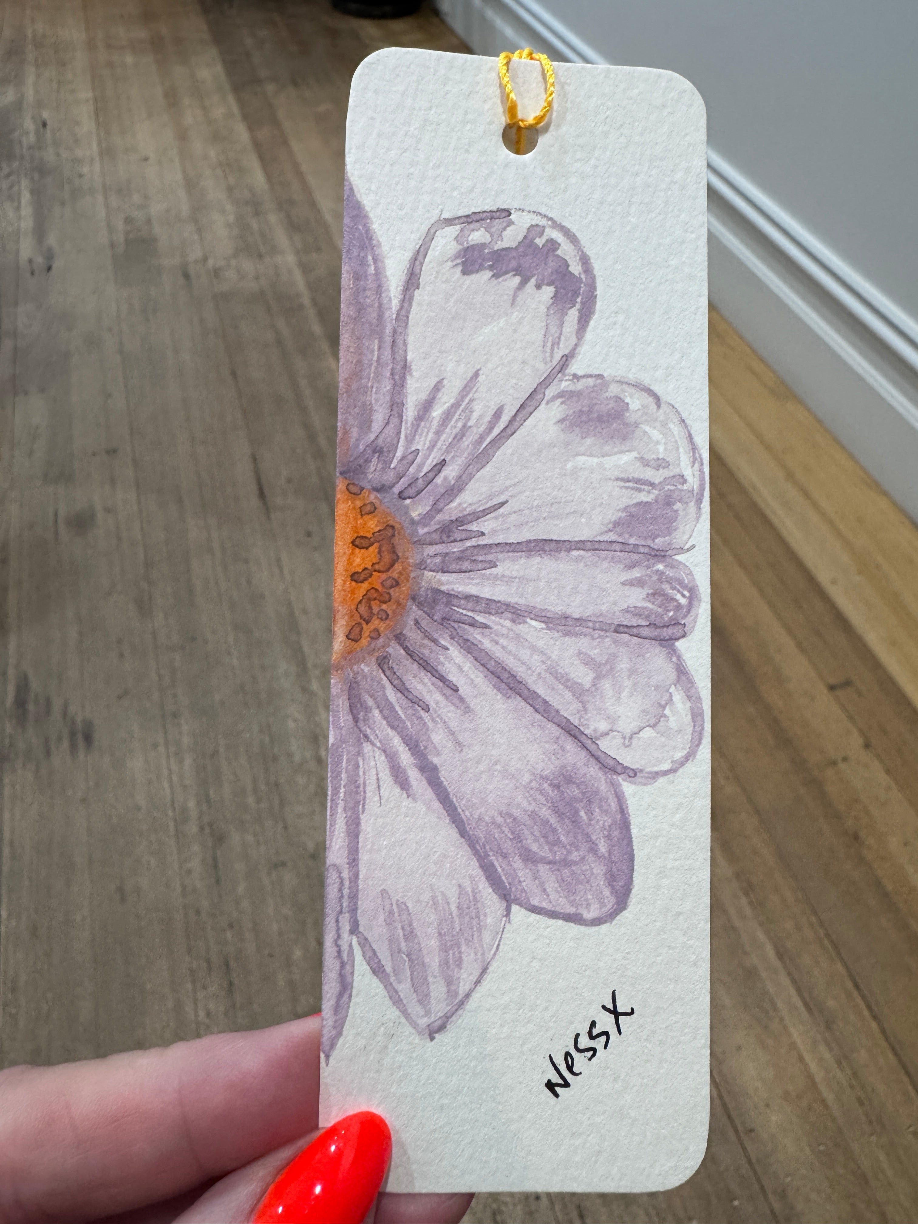 Lavender Whisper Bookmark - Floral Editions Collection
