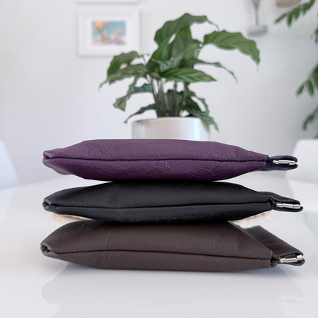 Leather glasses case