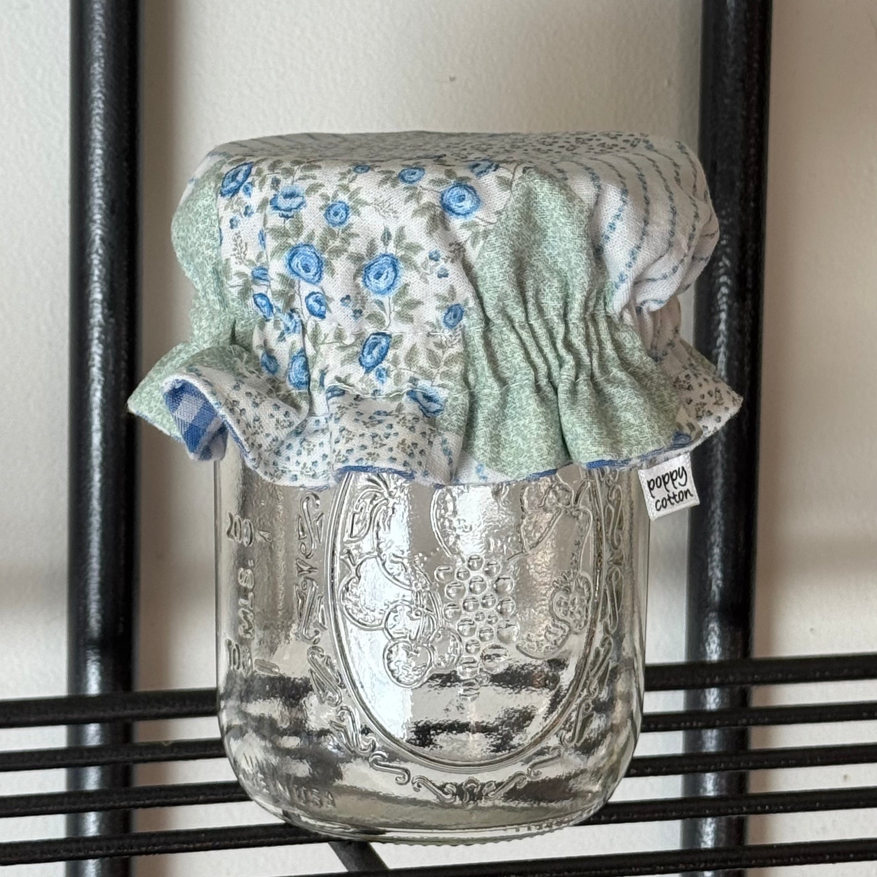 Country Style Reversible Bowl Cover - Patchwork & Gingham