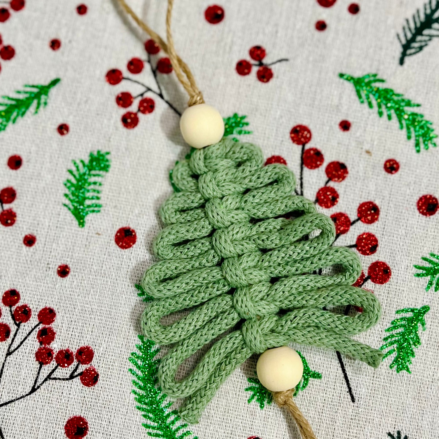 Macrame Christmas Decoration Ornament - Variety