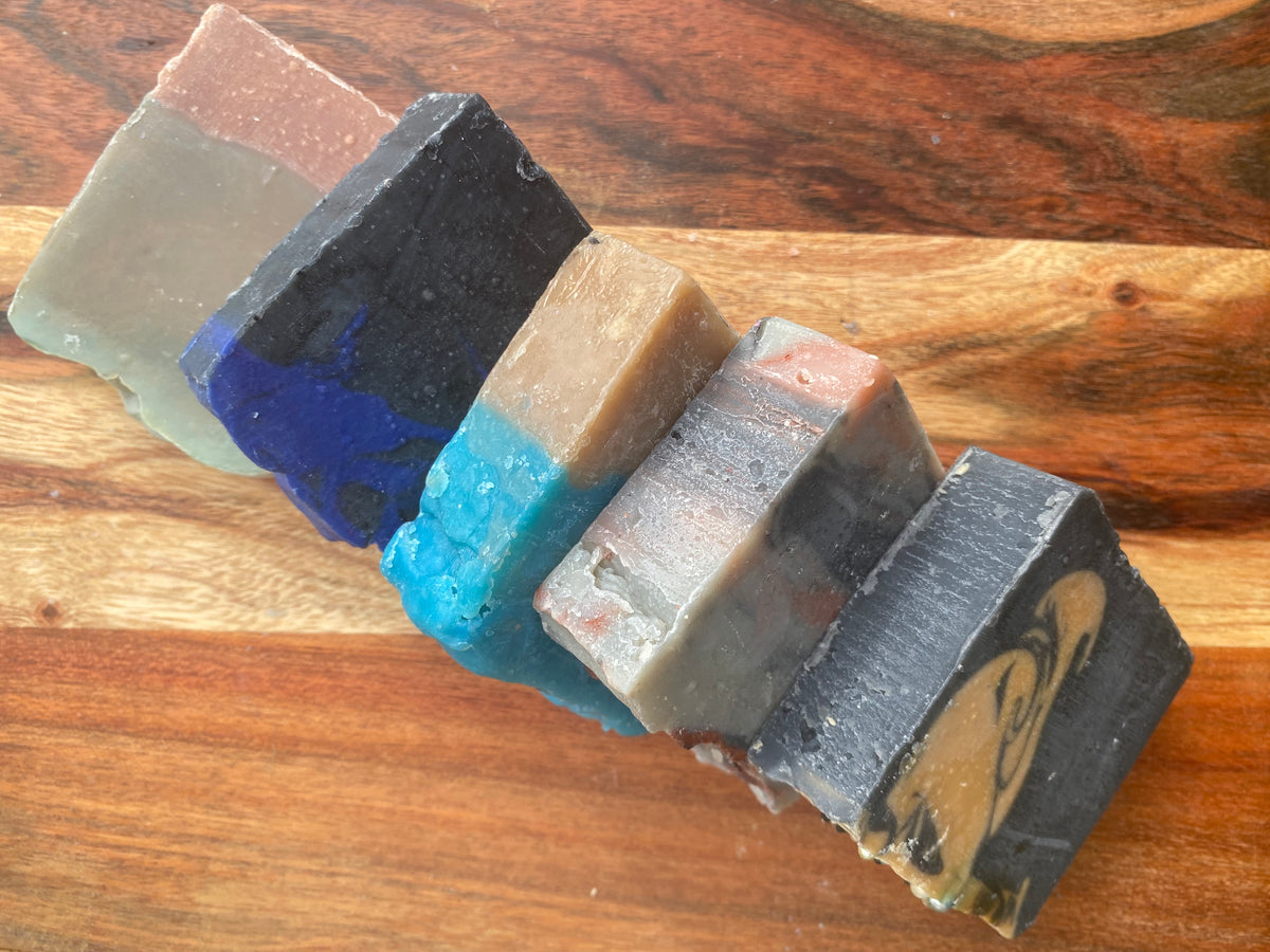 Five Cold Process Soap Bundle - Masculine range