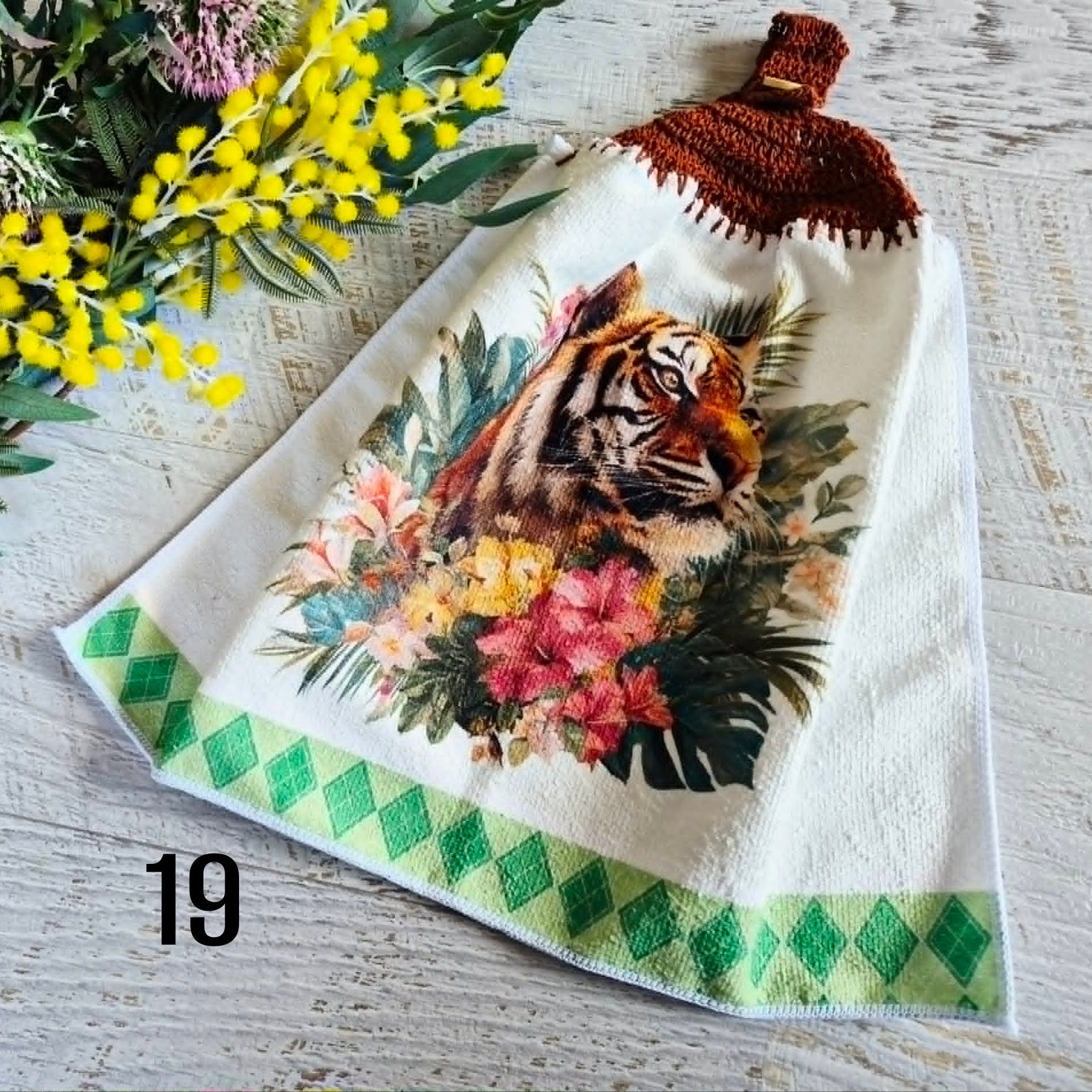 Kitchen Hand Towel | Hanging | Polyester Microfibre | SINGLE LAYER | 9 Styles - 19 - 27