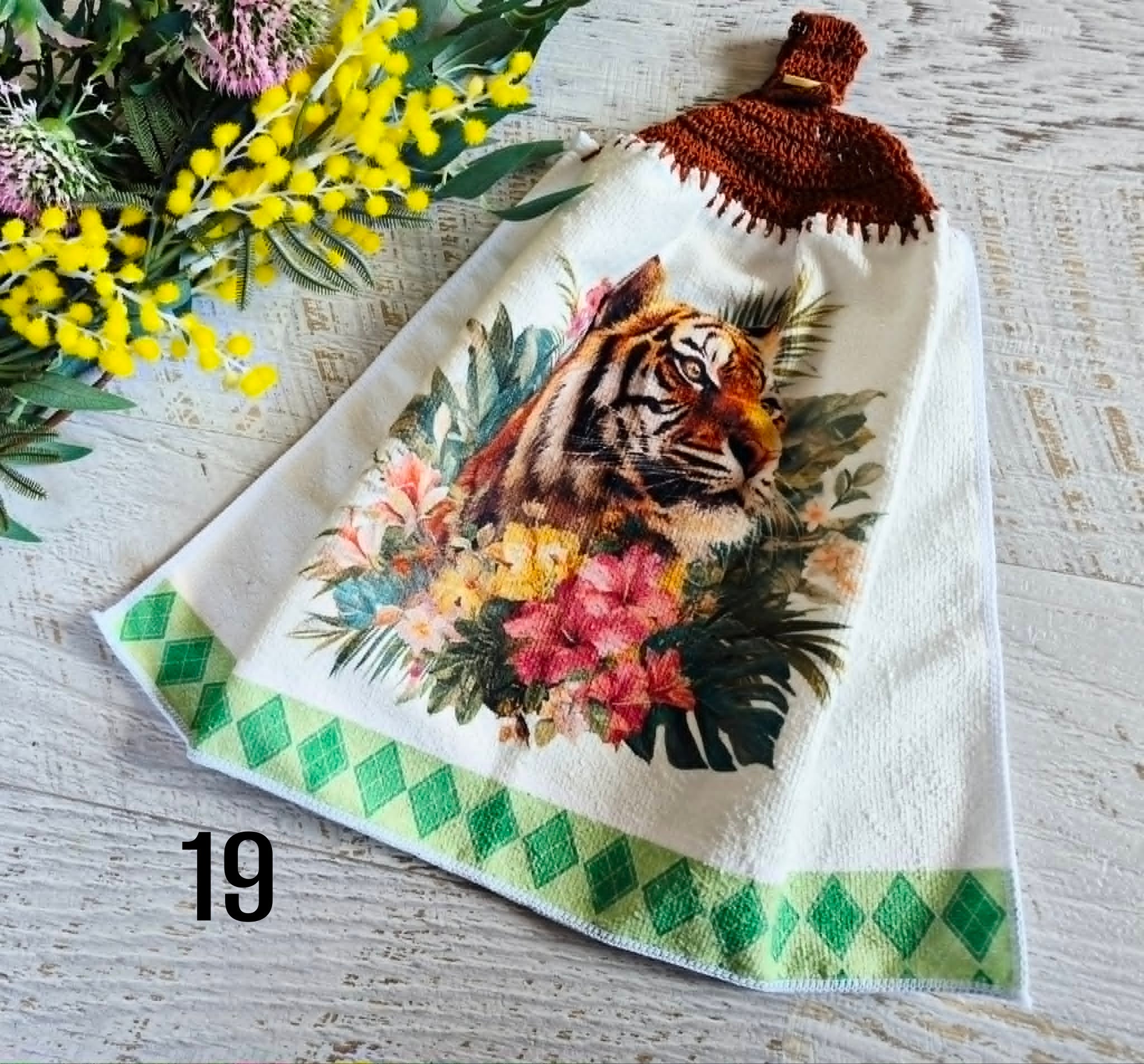 Kitchen Hand Towel | Hanging | Polyester Microfibre | SINGLE LAYER | 9 Styles - 19 - 27