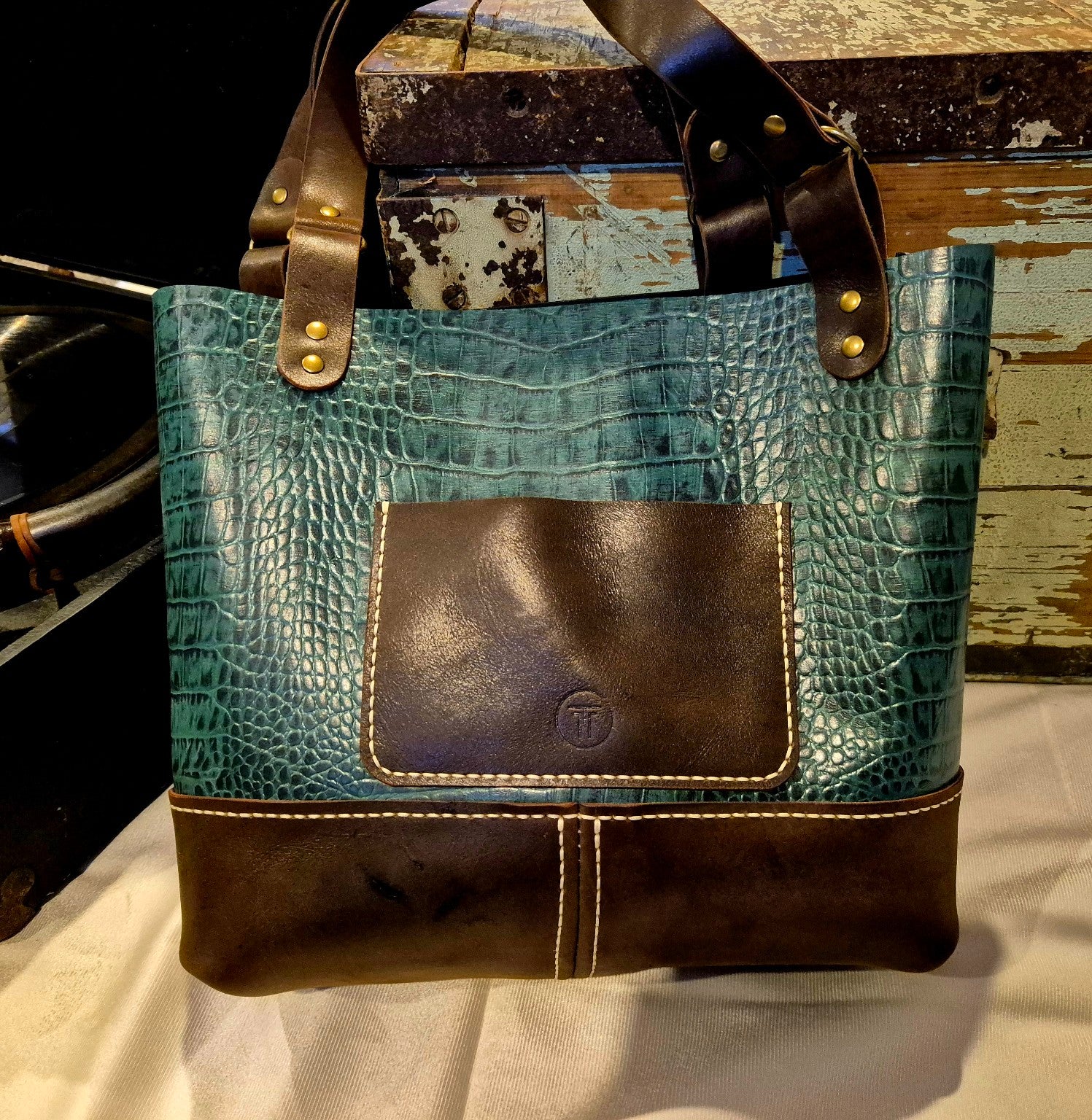 Thread & Temper Turquoise Tote