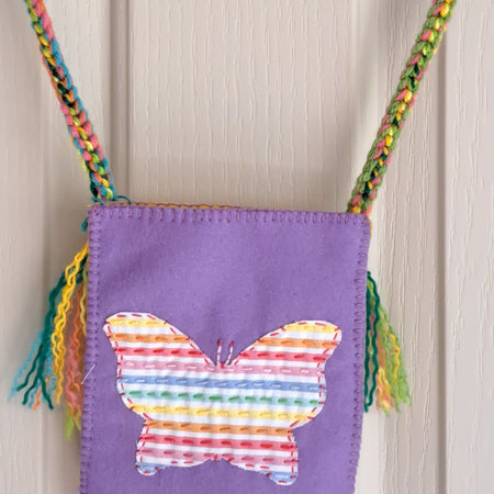 Children’s Pocket and Treasure Bags Over the Shoulder