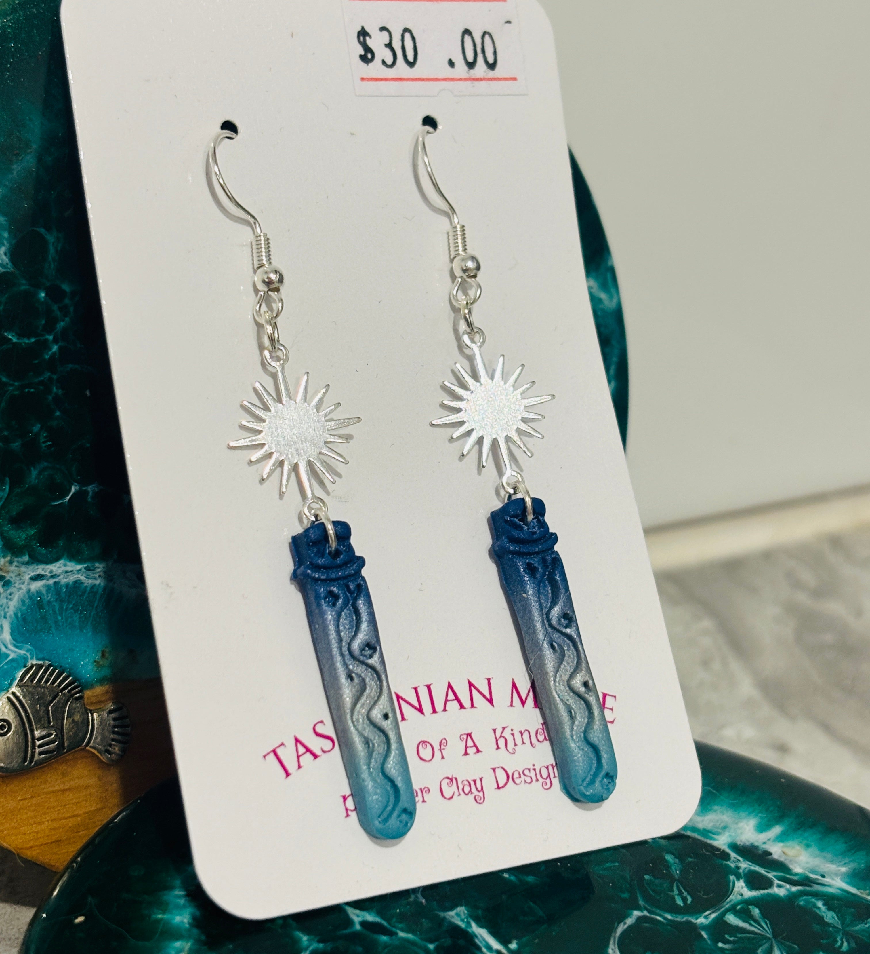 Celestial Potion Bottle Earrings
