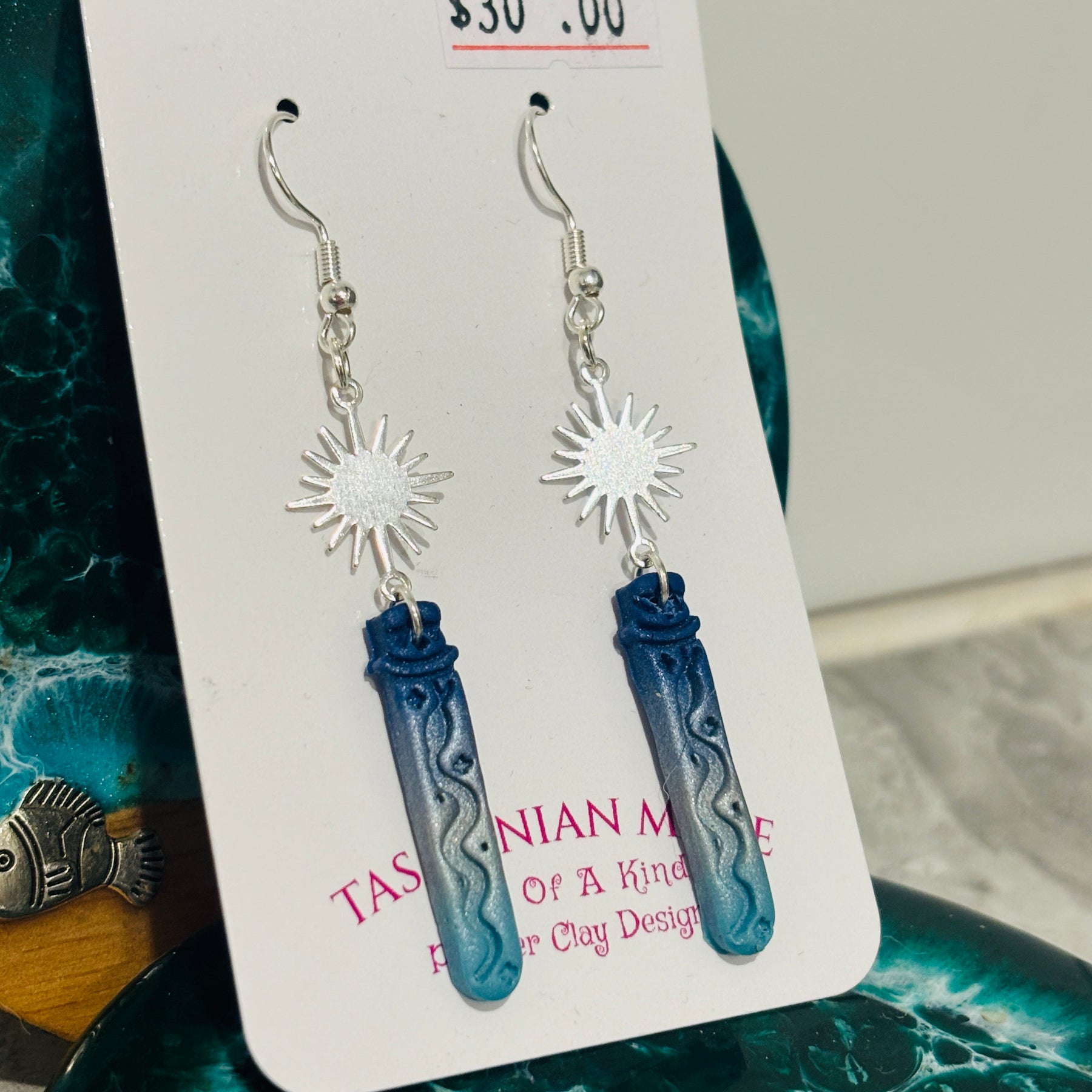 Celestial Potion Bottle Earrings