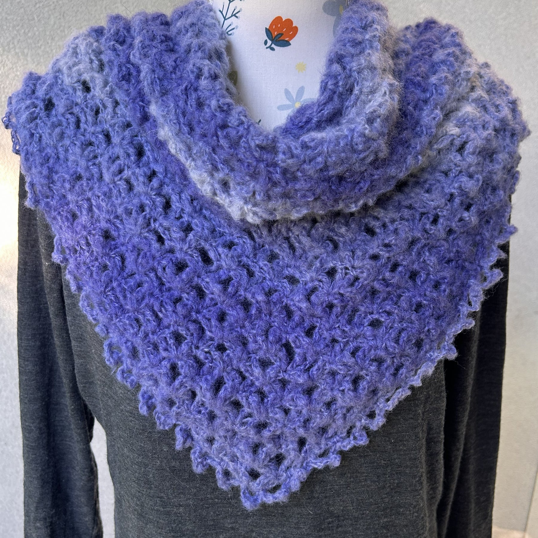 Light & Delicate Crochet Shawl
