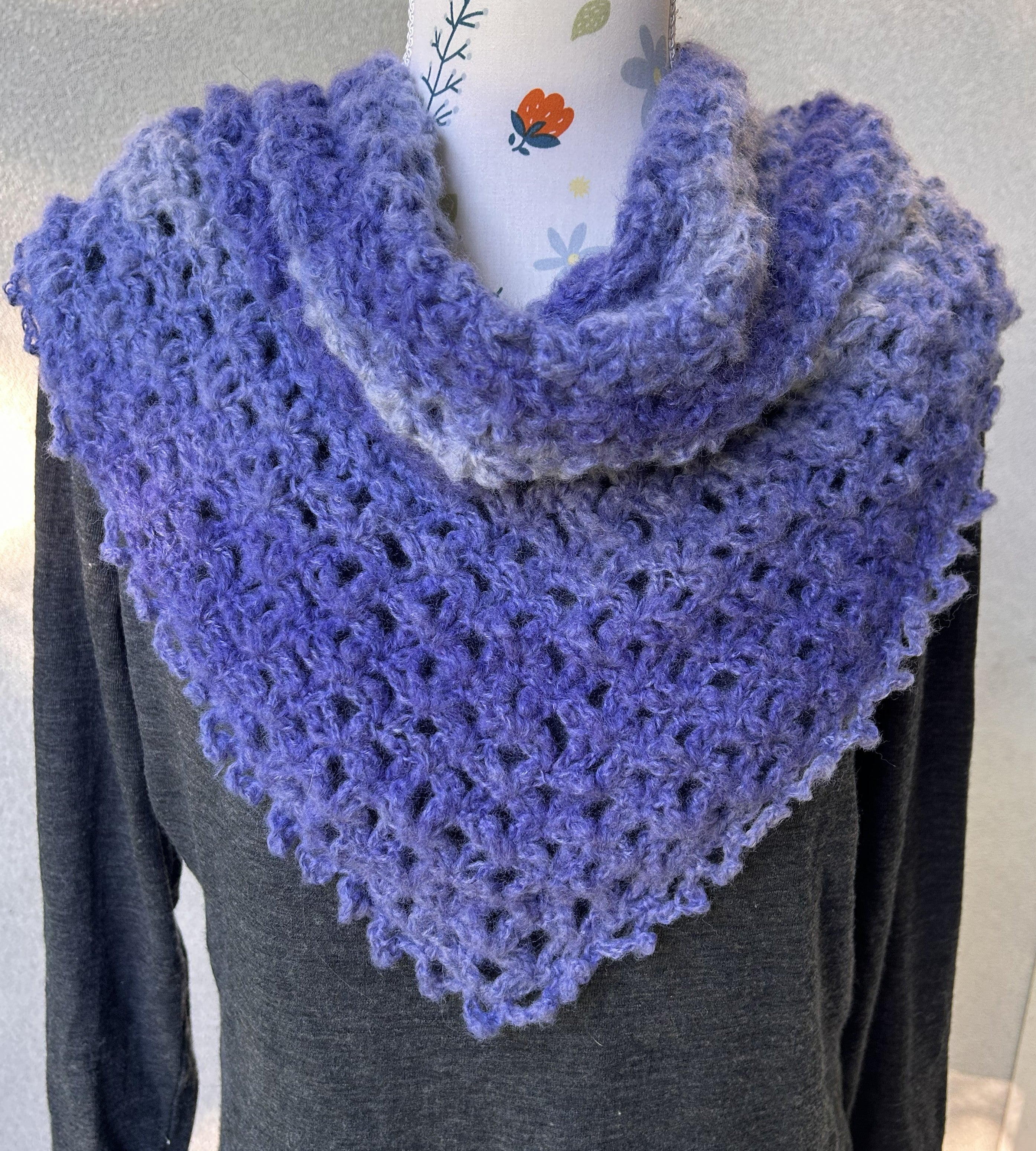 Light & Delicate Crochet Shawl