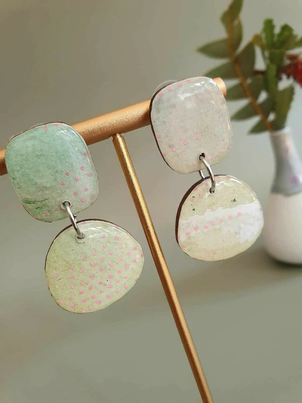 The Summer Holidays Collection | Part 2 | Resin art earrings | Large dangles