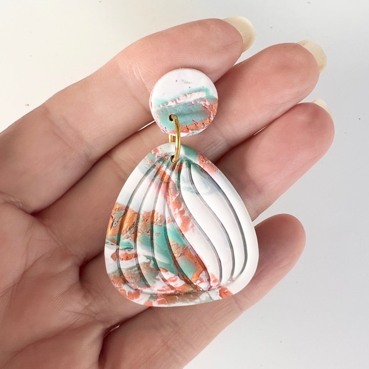 Earrings ~Dangles-Textured