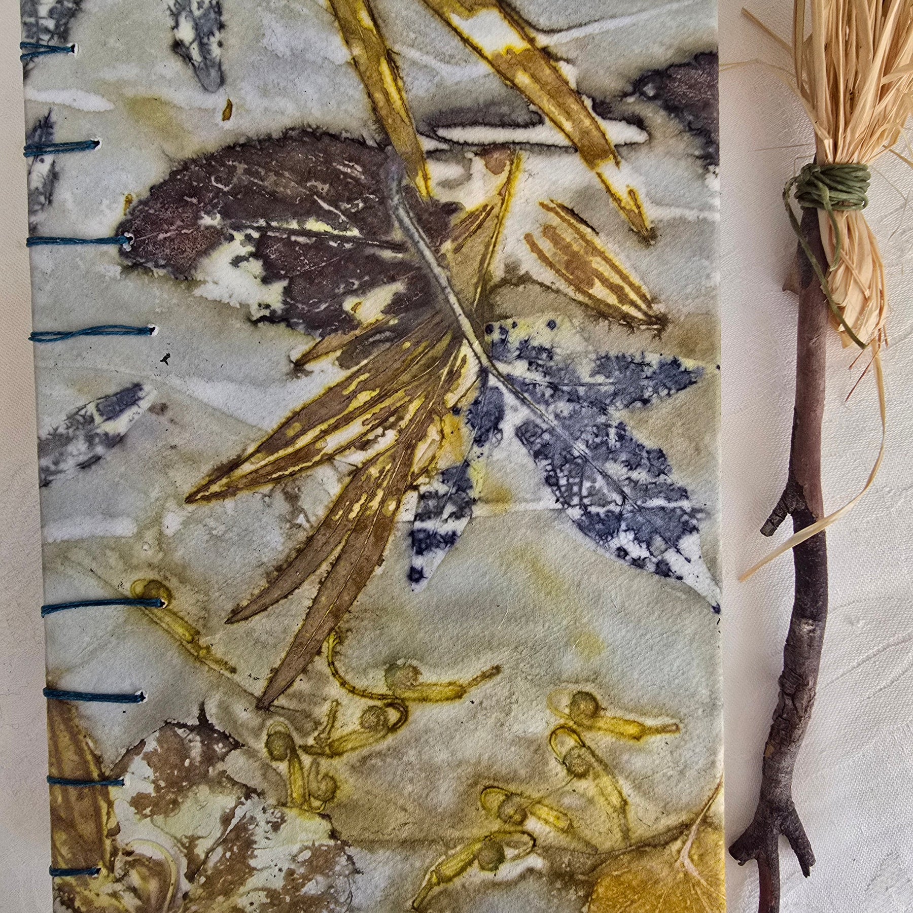 Golden Botanicals – Eco-Printed Journal
